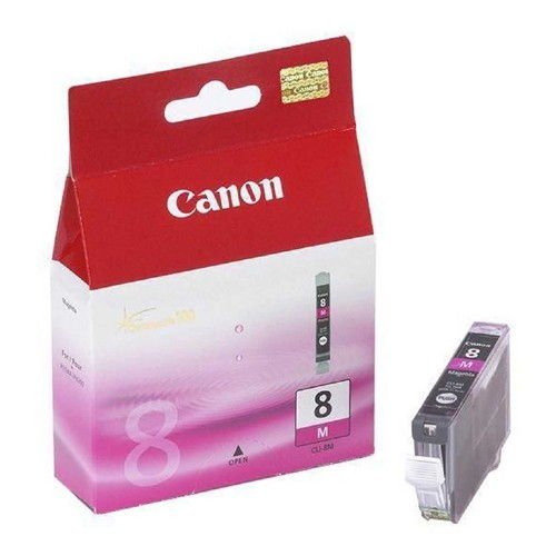 Canon CLI-8M Original Magenta Ink Tank Pixma iP4200 iP4500 iP6600D MP600 MP800