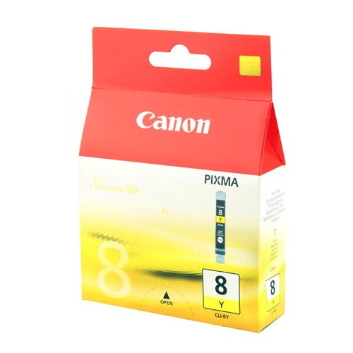 Canon CLI-8Y Original Yellow Ink Tank Pixma iP4200 iP4500 iP6600D MP600 MP800