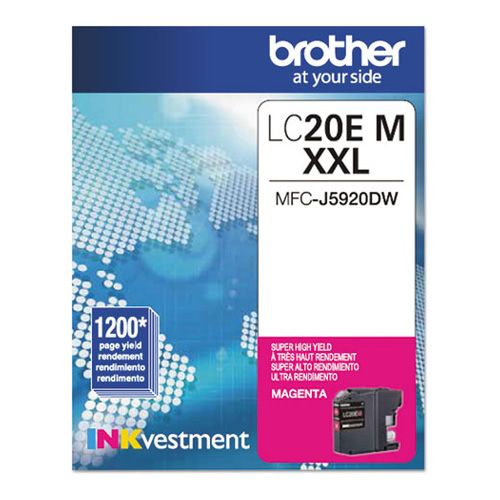 Brother LC20EM Magenta Original Super High Yield Ink Cartridge