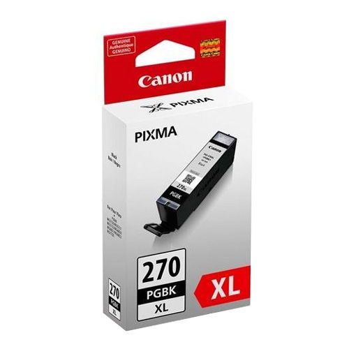 Canon PGI-270XL Pigment Black Original High Yield Ink Cartridge