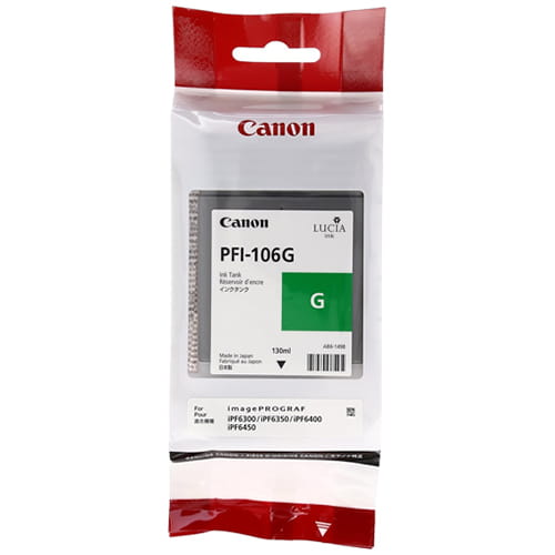 Canon PFI-106G 6628B001 Green Original Ink Cartridge for IPF6350