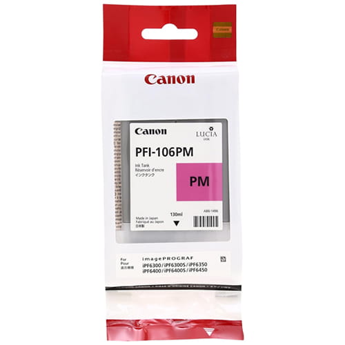 Canon PFI-106PM 6626B001 Photo Magenta Original Ink Cartridge IPF6350