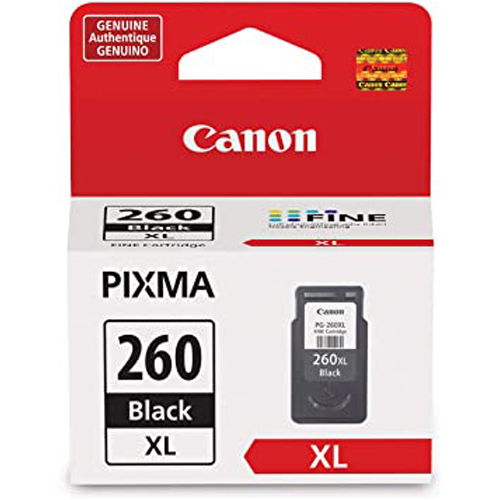 Canon PG-260XL Pigment Black Original Ink Cartridge for TS5320