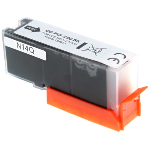 Canon PGI-230 Black Pigment Compatible Ink Tank w/ Chip