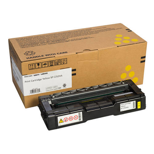 Ricoh 407656 Yellow Original Toner Cartridge for SPC252DN SPC262