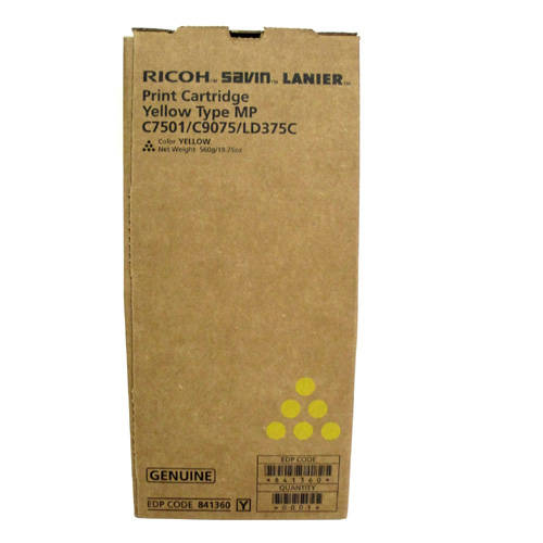 Ricoh 841360 Yellow Original Toner Cartridge for Aficio MPC6501SP