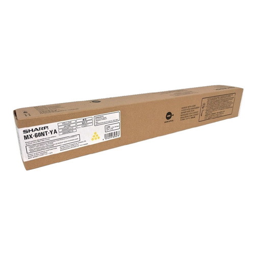 Sharp MX-60NTYA Yellow Original Toner Cartridge for MX-3050N 
