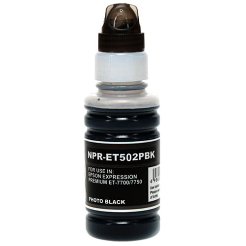 Epson T502 Black Compatible Ink Bottle for EcoTank ET-2850 ET-4850