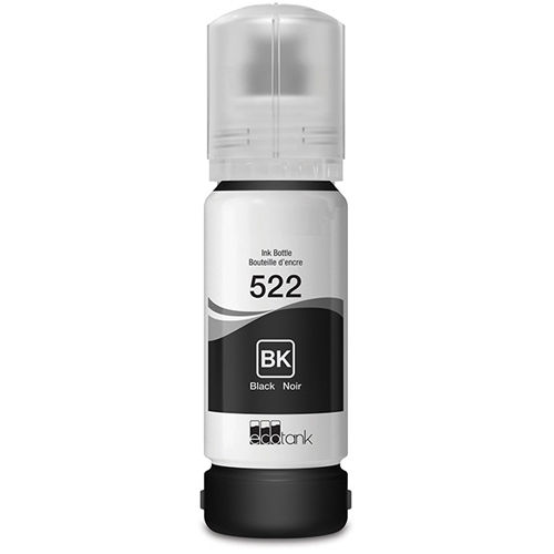 Epson T522 Black Compatible Ink Bottle for EcoTank ET-2800 ET-4800