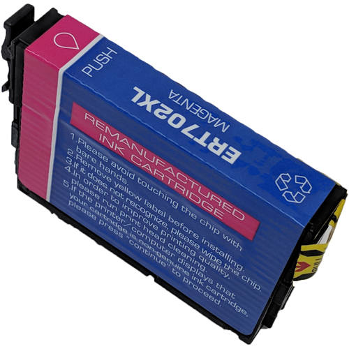 Epson T702XL320 Magenta Compatible Ink Cartridge for WF-3730 WF-3720