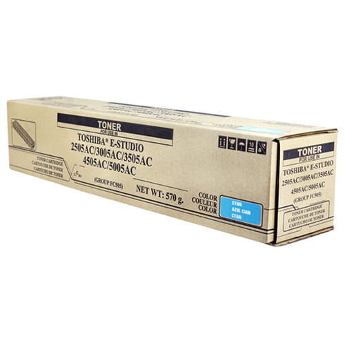 Toshiba TFC505UC Cyan Compatible Toner Cartridge for 2505AC 4505AC