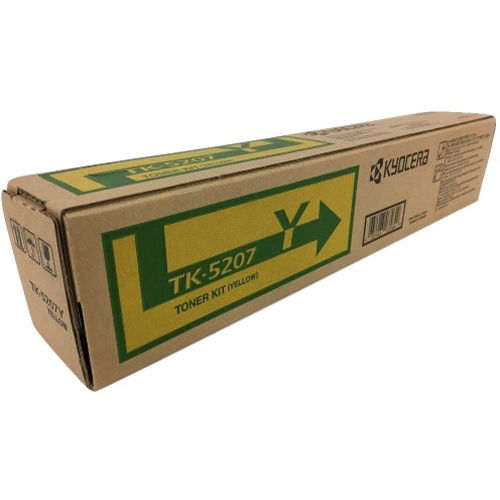 Kyocera Mita TK-5207Y Yellow Original Toner Cartridge for 356ci