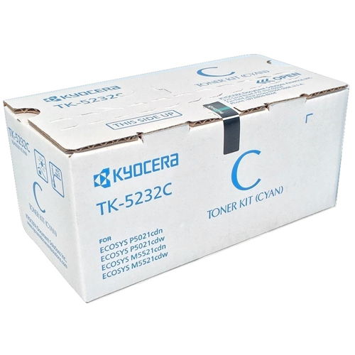Kyocera Mita TK-5232C Cyan Original Toner Cartridge