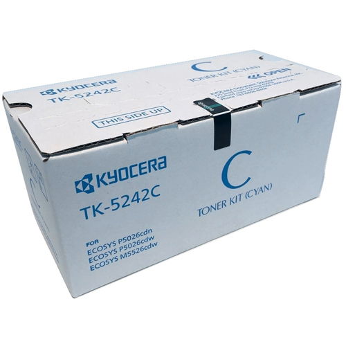 Kyocera Mita TK-5242C Cyan Original Toner Cartridge