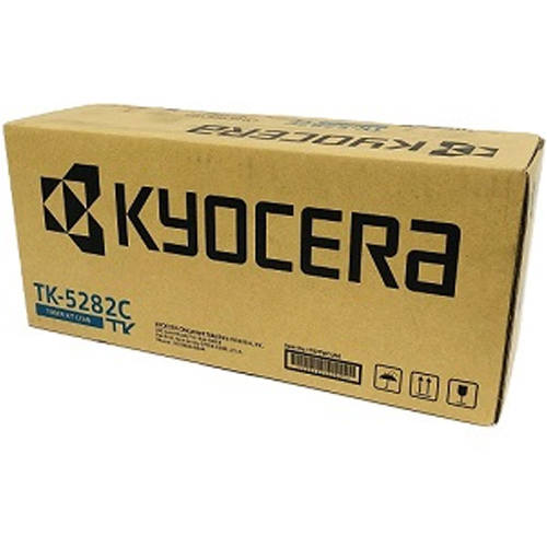 Kyocera TK-5282C Cyan Original Toner Cartridge for M6635cidn P6235cdn