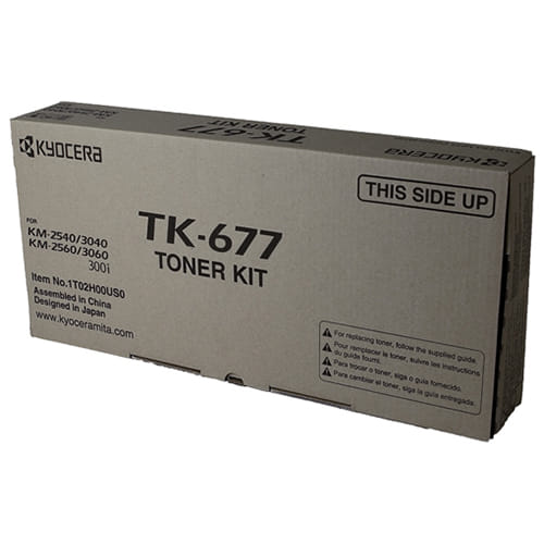 Kyocera Mita TK-677 TK677 Original Laser Toner Cartridge KM-2560 KM-3040 Printer