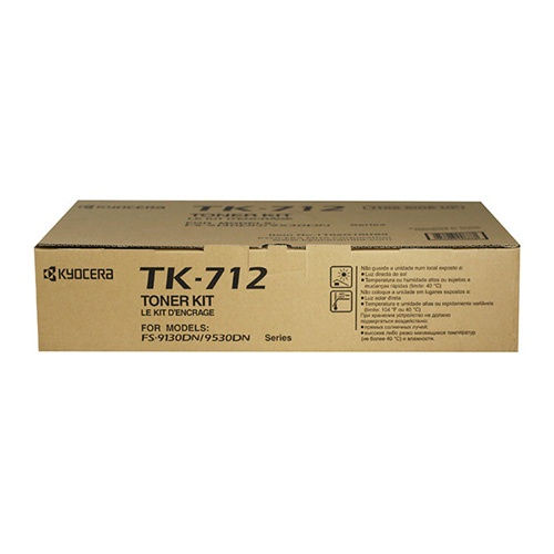Kyocera Mita TK-712 TK712 Original Toner Kit for FS-9130 9530