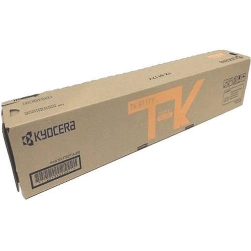 Kyocera Mita TK-8117Y Yellow Original Toner Cartridge for M8124cidn