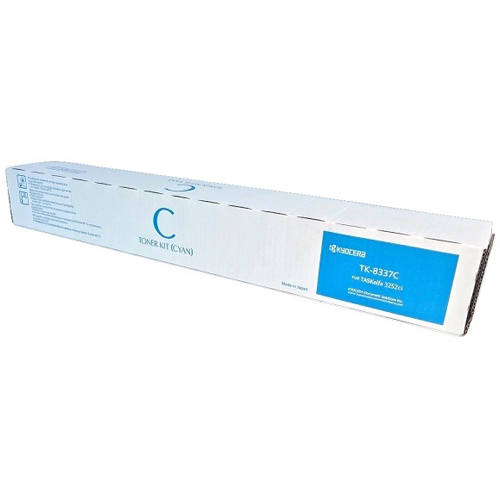 Kyocera Mita TK-8337C Cyan Original Toner Cartridge for 3252ci