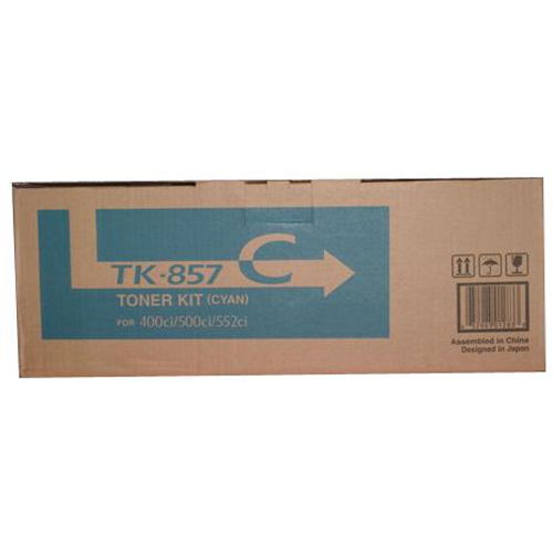 Kyocera Mita TK-857C Cyan Original Toner Cartridge