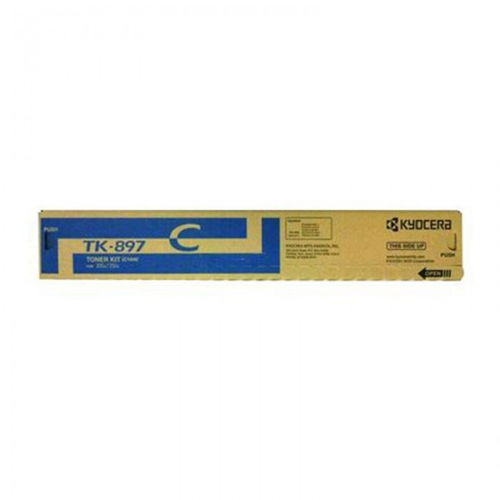 Kyocera Mita TK-897C Cyan Original Toner Cartridge