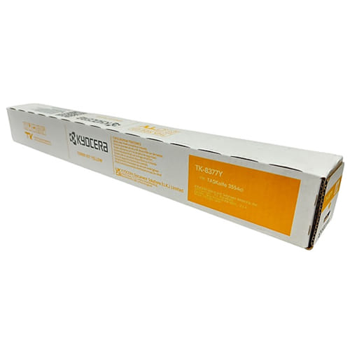 Kyocera Mita TK-8377Y Yellow Original Toner Cartridge for 3554ci