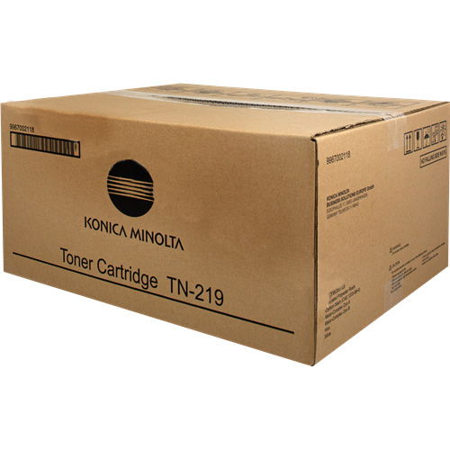 Konica Minolta TN-219 Original Black Toner for Bizhub 25E printer