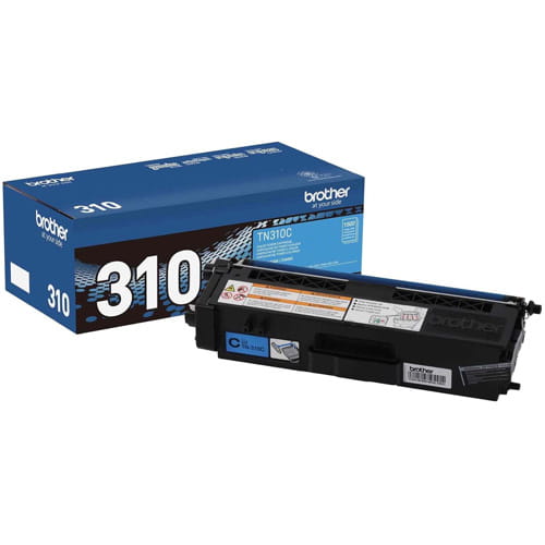 Brother TN-310 Cyan Original Toner Cartridge HL-4150 4570 printer