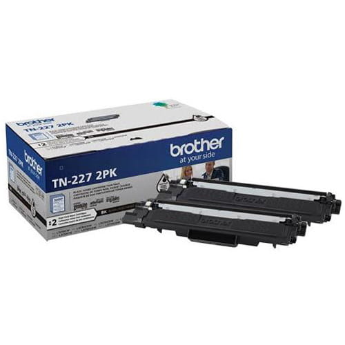 Brother TN-2272PK Black 2 Pack Original Toner Cartridge for HL-L3210CW