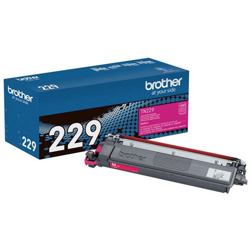 Brother TN229M Magenta Standard Yield Original Toner Cartridge