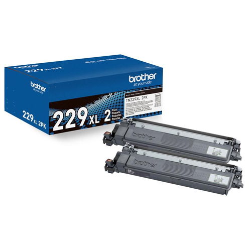 Brother TN229XL Black Twin Pack High Yield Original Toner Cartridge