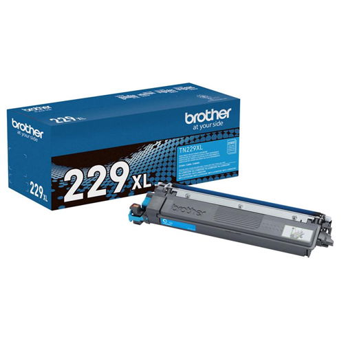 Brother TN229XLC Cyan High Yield Original Toner Cartridge