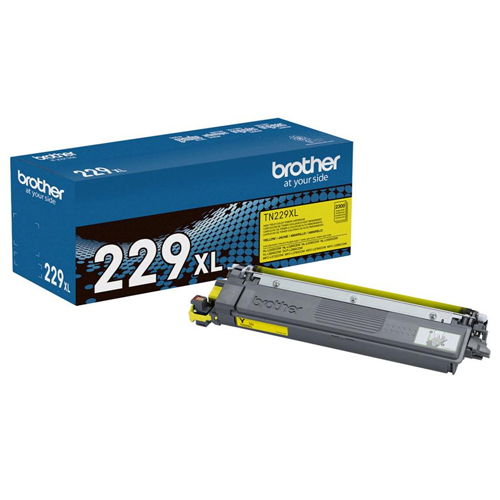 Brother TN229XLY Yellow High Yield Original Toner Cartridge