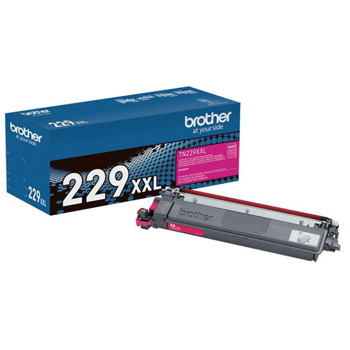 Brother TN229XXLM Magenta Super High Yield Original Toner Cartridge