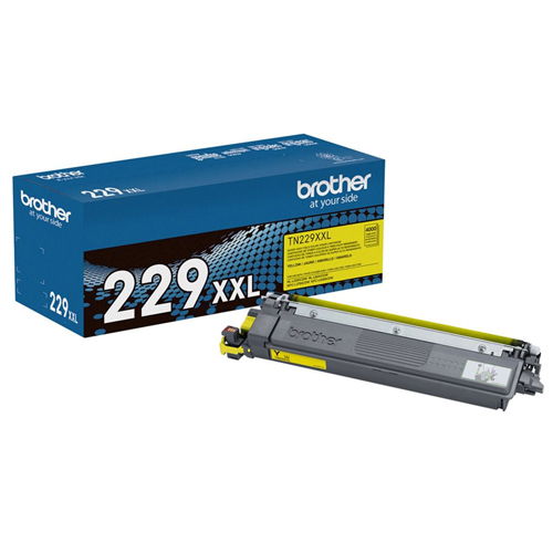 Brother TN229XXLY Yellow Super High Yield Original Toner Cartridge