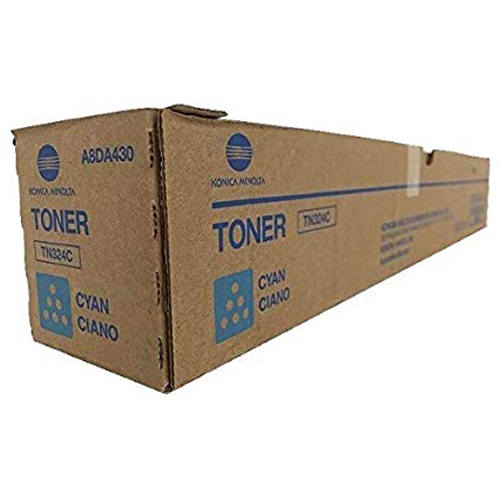 Konica Minolta TN324C Cyan Original Toner Cartridge for C258 C308 