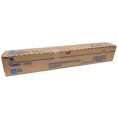 Konica Minolta AAV8430 TN328C Original Cyan Toner Cartridge