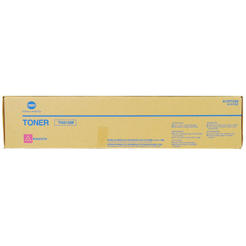 Konica Minolta TN615M A1DY330 Original Magenta Toner Cartridge