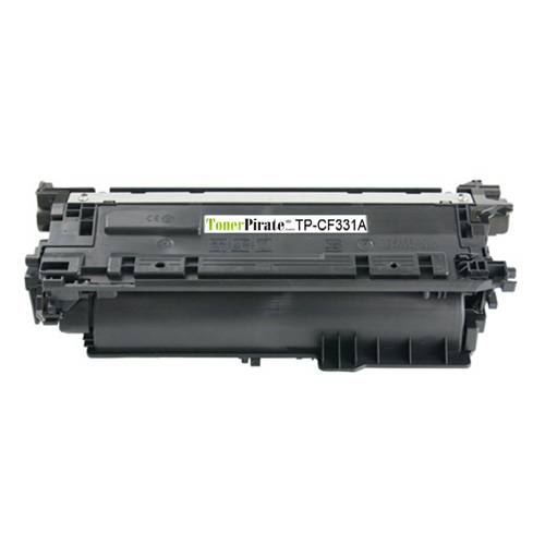 HP CF331A 654A Compatible Cyan Toner Cartridge for LaserJet M651