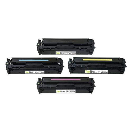 HP CE320A/21A/22A/23A 128A Black & Color Toner Set for LaserJet CM1415