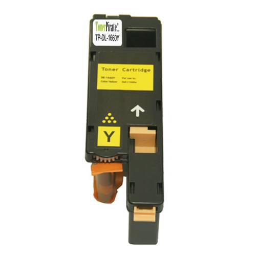 Dell 332-0402 Yellow Compatible Toner Cartridge for c1660w Printer