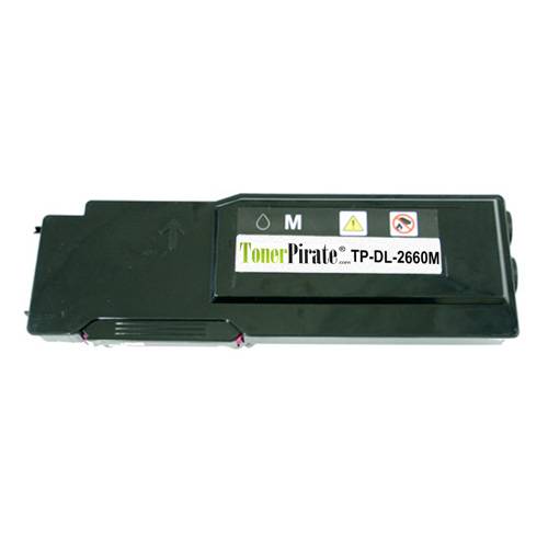 Dell 593-BBBS Compatible High Yield C2660 Magenta Toner Cartridge