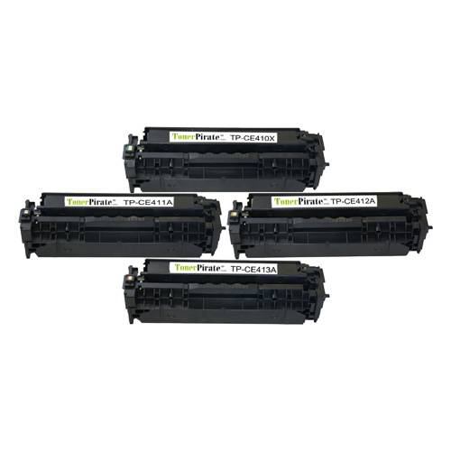 HP 305A Black & Color Toner Set for LaserJet Pro 300 M375nw 400 451dn