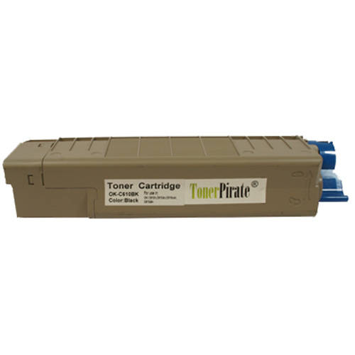 Okidata 44315304 Compatible Black Toner Cartridge for C610 Printer