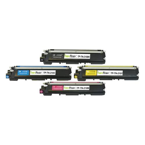 Brother TN-210 Black & Color Toner Combo Set for HL-3040CN MFC-9010CN
