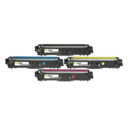 Brother TN-221 Black & Color Compatible Toner Cartridge Combo Set