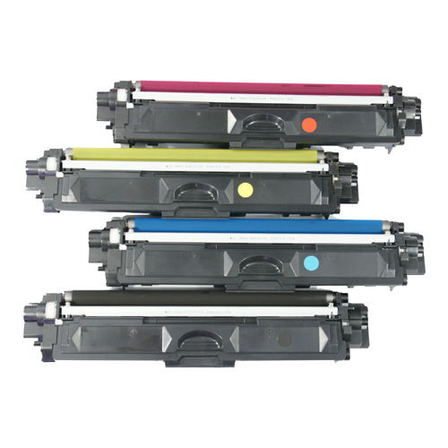Brother TN-221 Black & TN-225 Color Compatible Toner Combo Set