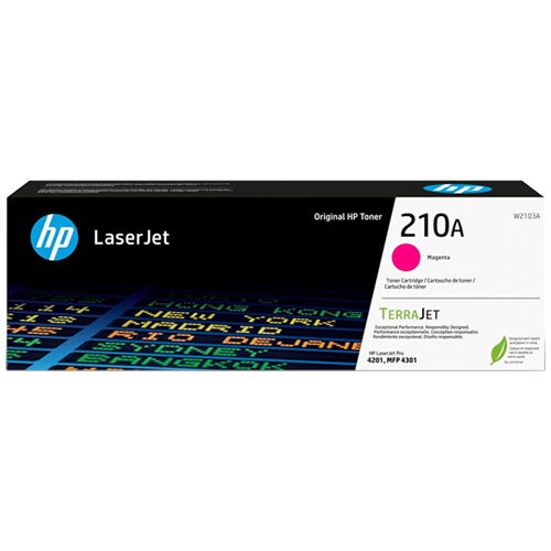 HP W2103A 210A Magenta Original Toner Cartridge for LaserJet 4201 4301