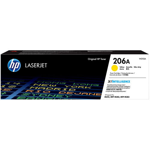 HP W2112A 206A Yellow Original Toner Cartridge for M255 M283