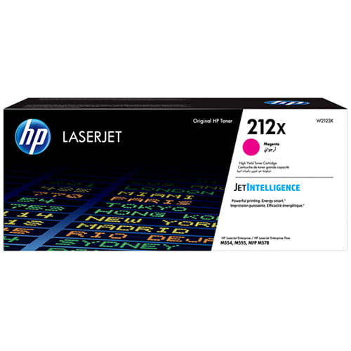 HP W2123X 212X Magenta High Yield Original Toner Cartridge - M578 M554
